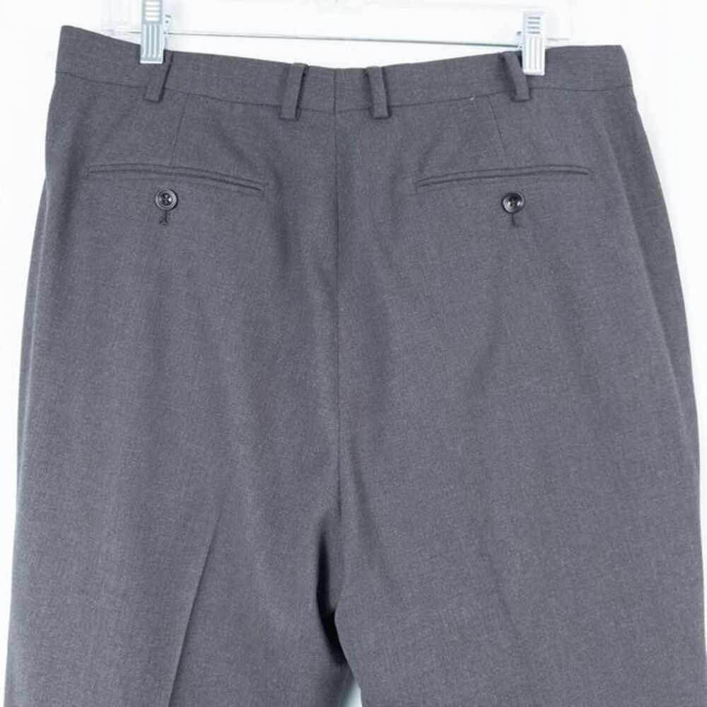 Charles Tyrwhitt Mens Ultimate Performance Suit Pants Charcoal Slim 38W x 29.75L - Picture 8 of 16